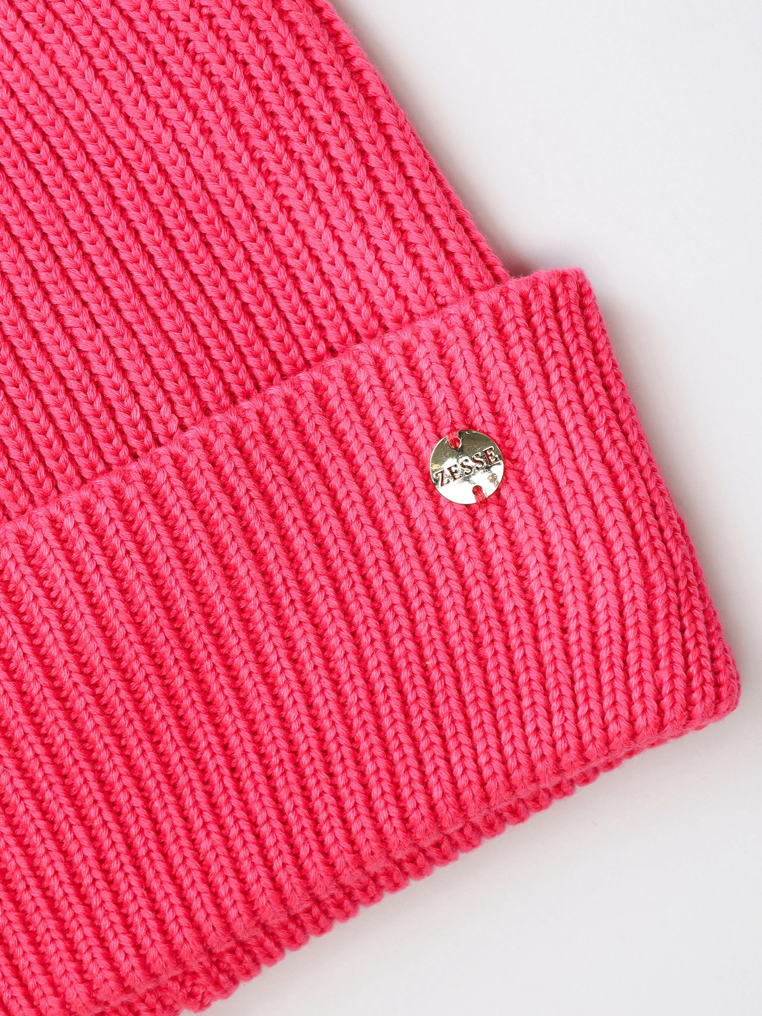 Шапка-бини в ассортименте с отворотом на подкладе